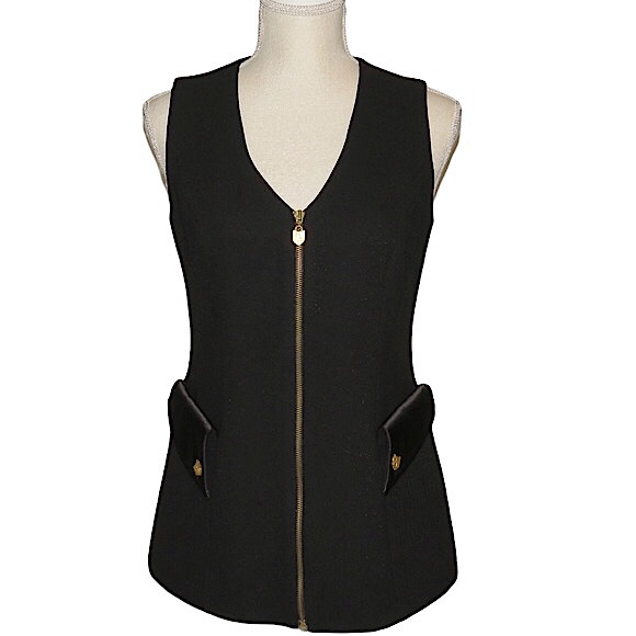 Vintage Alberto Makali Gold Hardware Bolero & Vest 2-Piece Set - Picture 3 of 15